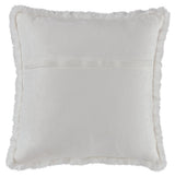 Gariland Black Pillow set of 4 on sofa showing front and side view