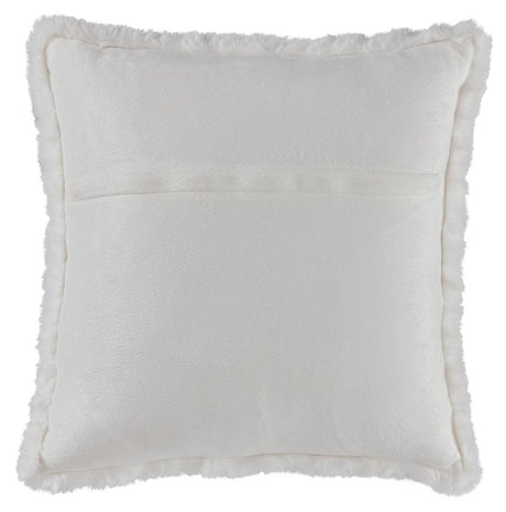 Gariland Black Pillow set of 4 on sofa showing front and side view