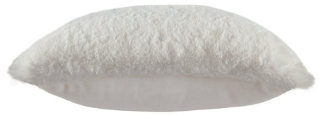 Gariland Black Pillow set of 4 on sofa showing front and side view