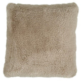 Gariland taupe pillow side view