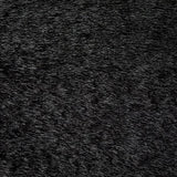 Gariland Black Faux Fur Pillow fabric swatch