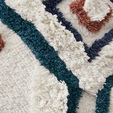 Evermore Multi Pillow fabric swatch showing color and material close-up