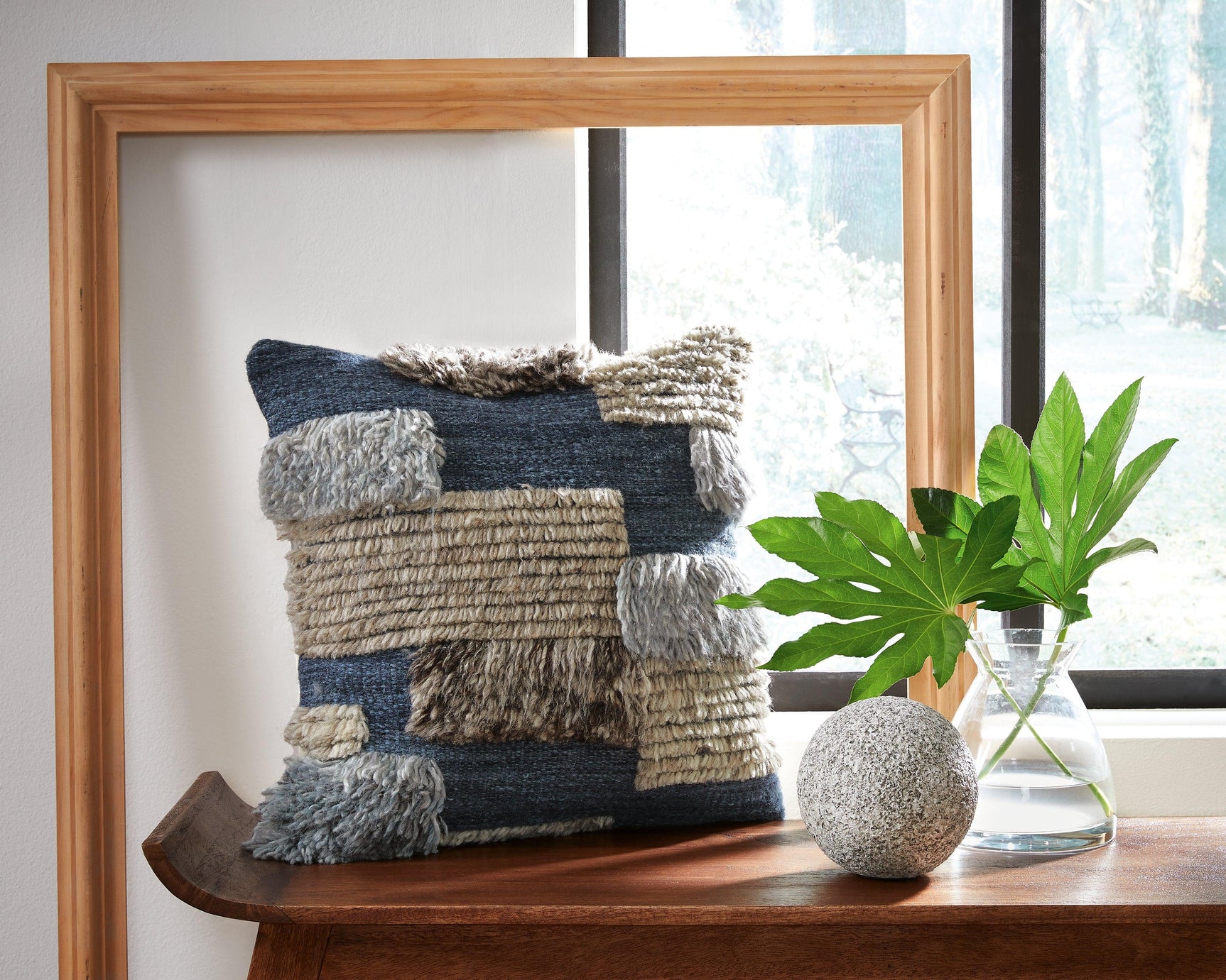 Gibbend Blue/gray/white Pillow (Set Of 4) - Ella Furniture