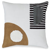 Longsum Pillow front close-up embroidered design