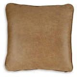 Cortnie Caramel Pillow Fabric Swatch