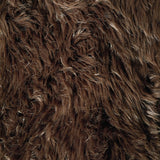 Bellethrone brown throw fabric swatch showing color