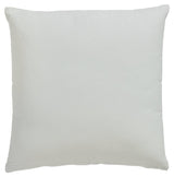 Gyldan decorative pillow set corner angle showing embroidery