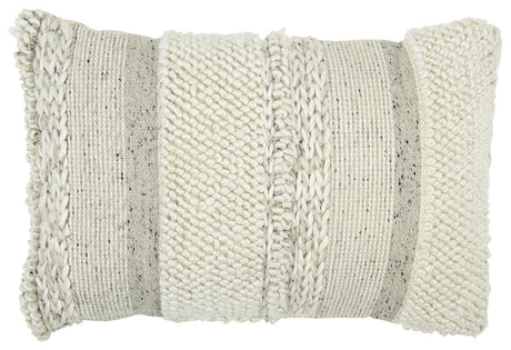 Standon Pillow side view showing texture