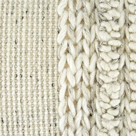 Fabric swatch showing gray and white stripes
