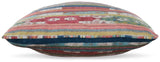 Orensburgh Multi Striped Pillow set back view