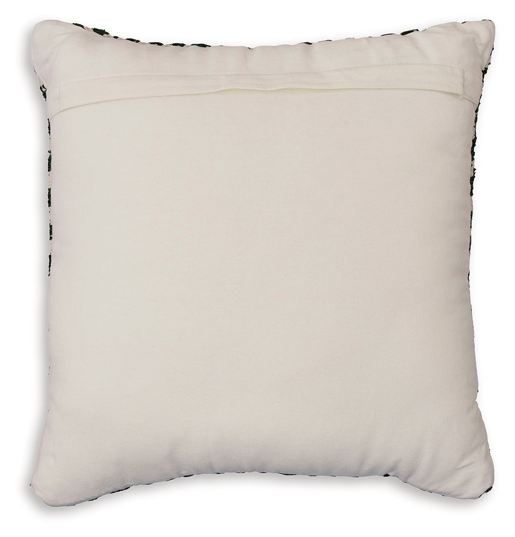 Close-up of Digover pillow handwoven fabric pattern