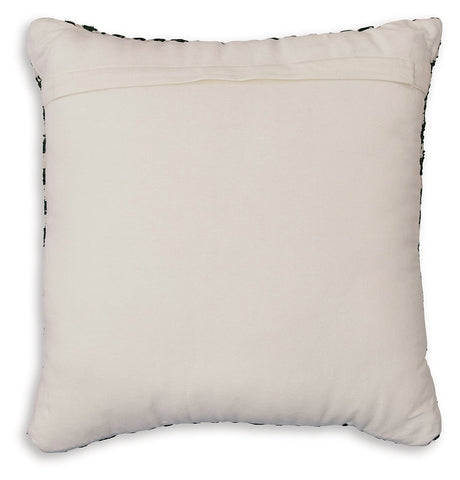 Close-up of Digover pillow handwoven fabric pattern