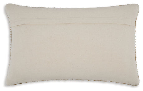 Hathby pillow close-up of zipper closure