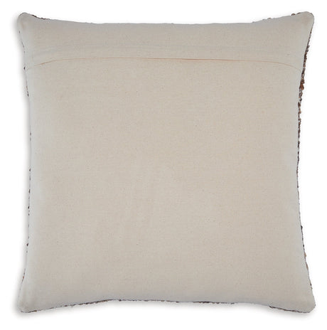 Close-up of Nealton Pillow handwoven fabric detail