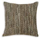 Jayner Multi-Color Chevron Accent Pillow side view