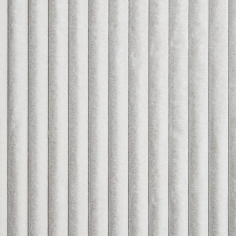 Alsonwell White Faux Fur Throw fabric swatch