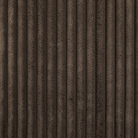 Fabric swatch sample of Alsonwell Brown Throw polyester