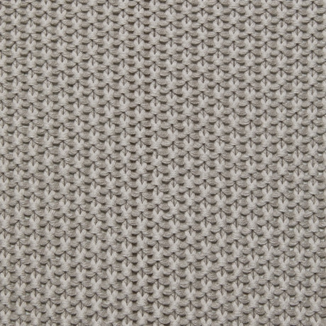 Swatch of Gayelery Gray Cotton Throw fabric texture