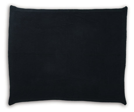Gayelery Black Throw texture close-up