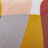 Fabric swatch for Varness multi abstract pillow set