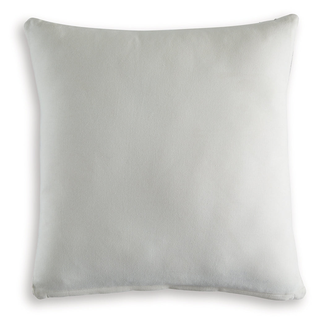 Dainwick pillow fabric swatch showing colors and texture