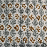 Dainwick embroidered cotton pillow set of 4 in white, gray, and brown colors