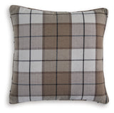 Godricton pillow brown black cream side view