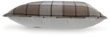 Godricton pillow brown black cream back view