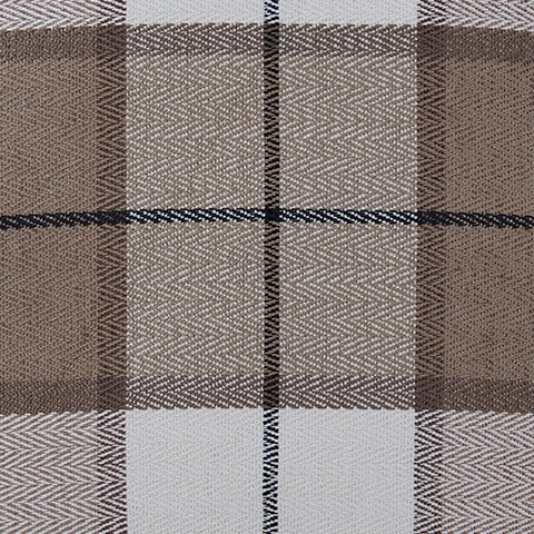 Godricton pillow fabric swatch brown black cream