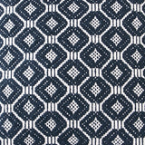 Fabric swatch for Abra Pillow black and ivory colors