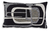 Gavrileigh pillow side angle showing thickness and zipper closure