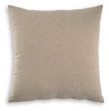 Close-up of zipper closure on Cortlen pillow