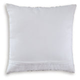Close-up of handwoven fabric texture on Brettwood pillow