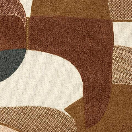 Fabric swatch of Hallam pillow material colors