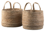 Brayton Natural Basket (Set Of 2) - Ella Furniture