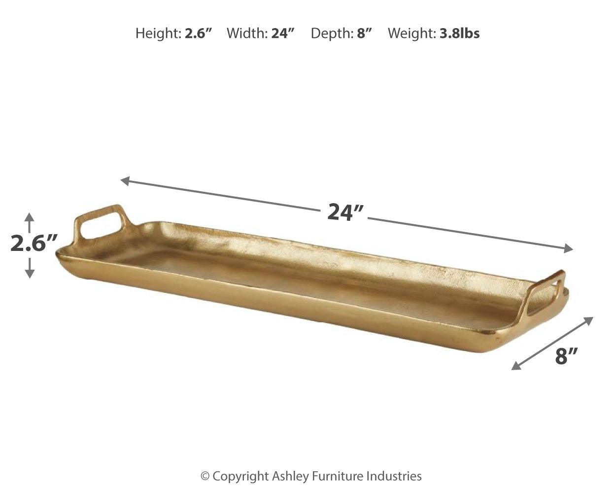 Posy tray product dimensions illustration