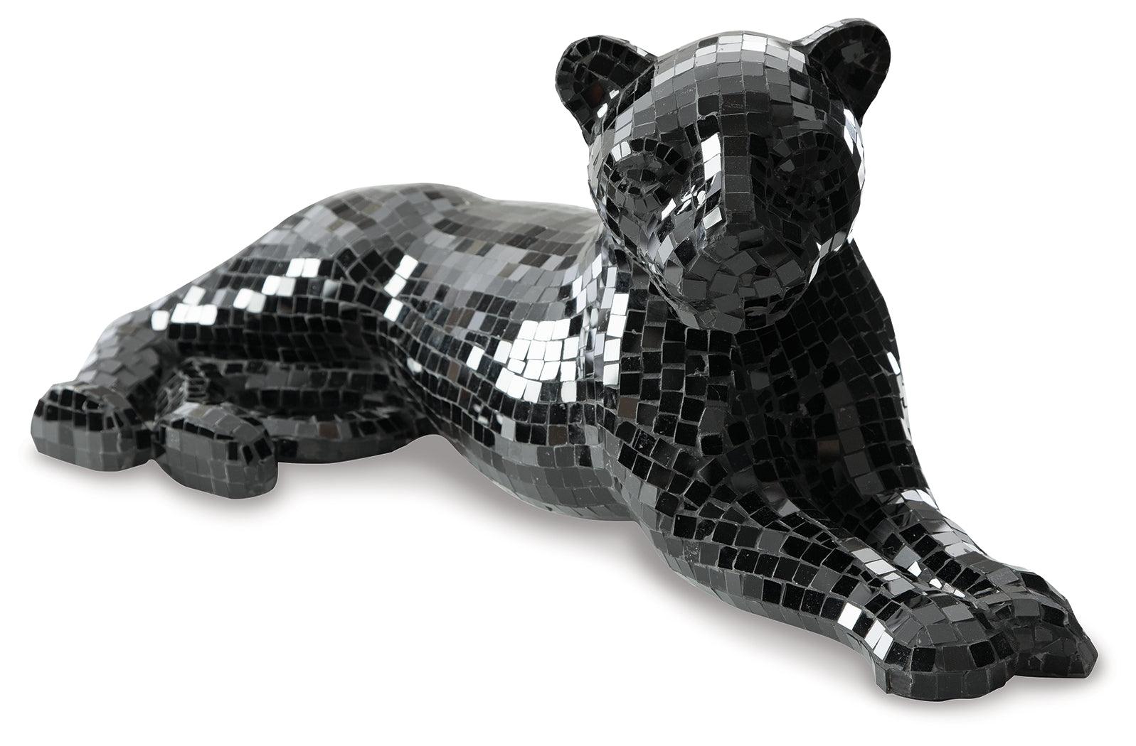 Drice Black Panther Sculpture head-on view