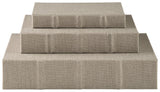 Jolina Linen Box set head on closed view