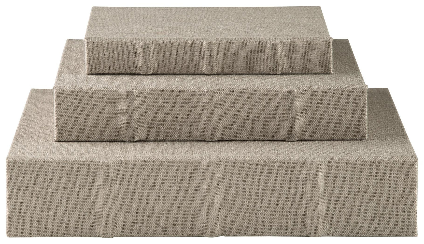 Jolina Linen Box set head on closed view