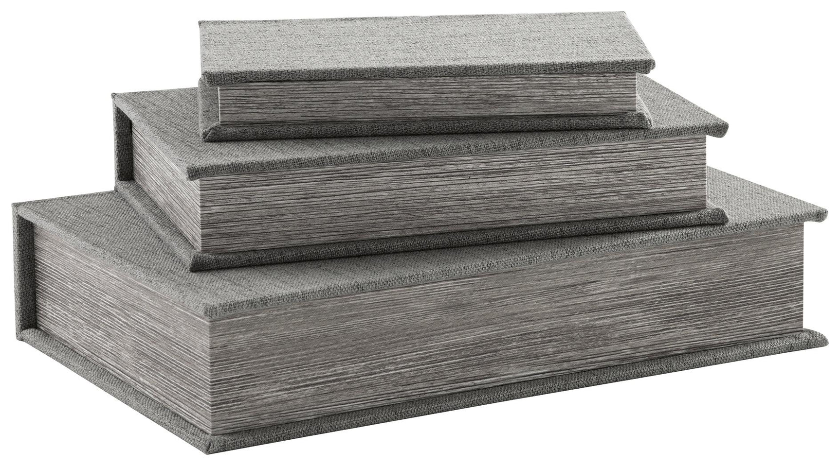 Closed Jolina Gray Box with secured lid