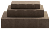 Jolina Brown box set front closed angle