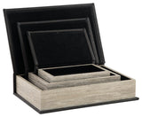 Jolina nesting boxes stack showing three sizes
