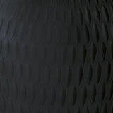 Etney Slate Glass Vase displaying overall tapered cylindrical shape