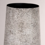 Textured pattern on Fynn Antique White Vase