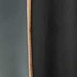 Set of three Rhaveney Black Vases clustered on mantel