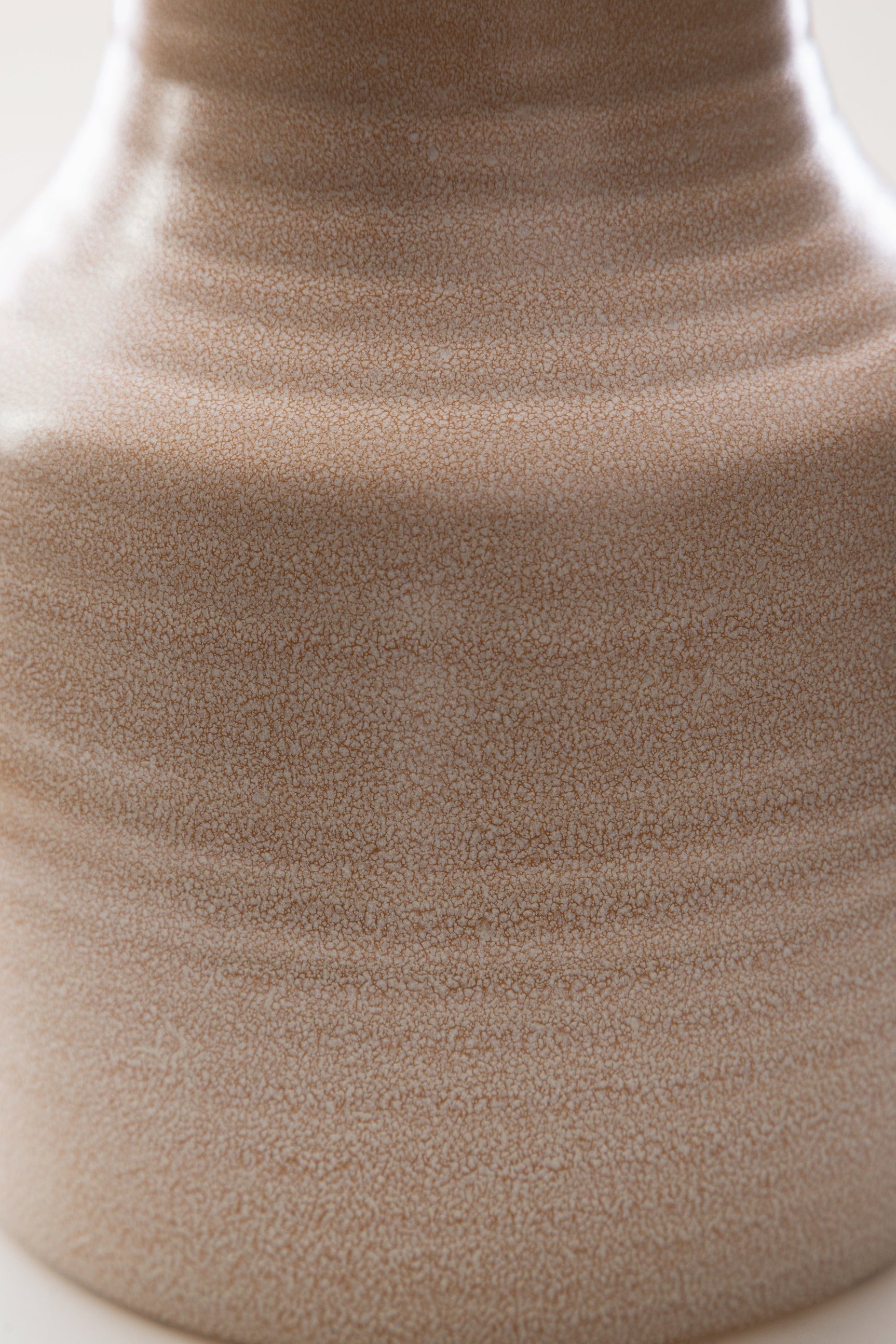 Detail of ceramic texture on Millcott vase