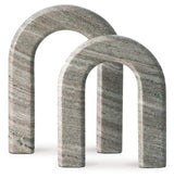 Keithton Marble Sculpture Set detailed finish closeup