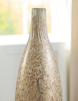 Close-up detail of Plawite mercury glass antique silver finish