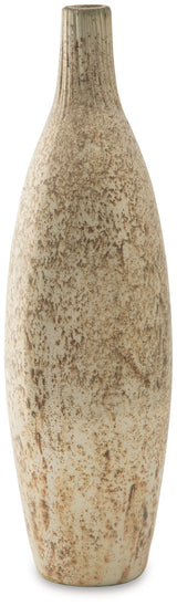 Plawite vase side angle showing round shape and finish
