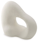 Close-up detail of Arthrow sculpture top curve